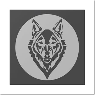 Wolf head unique Posters and Art